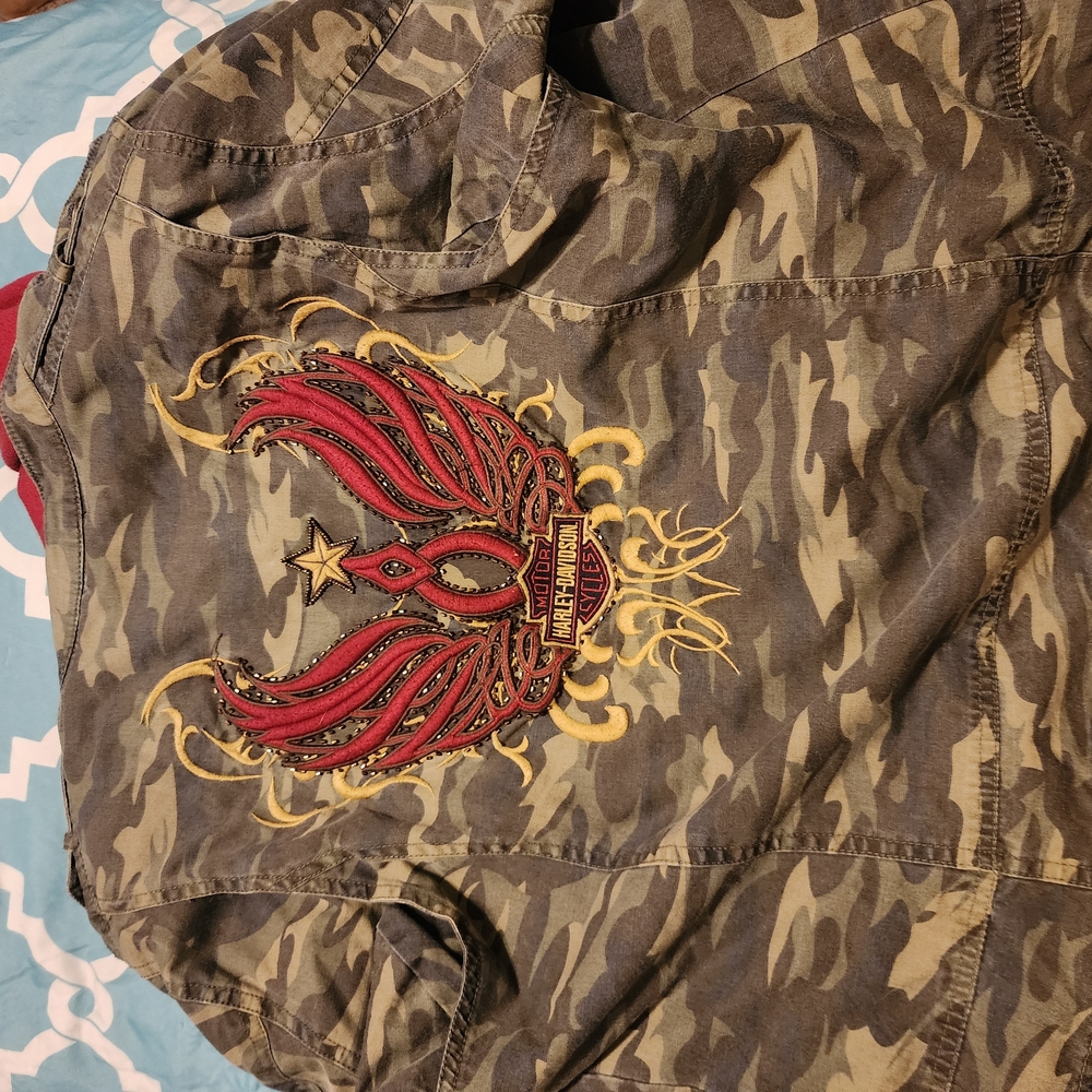 Harley-Davidson Red Mesh Jacket